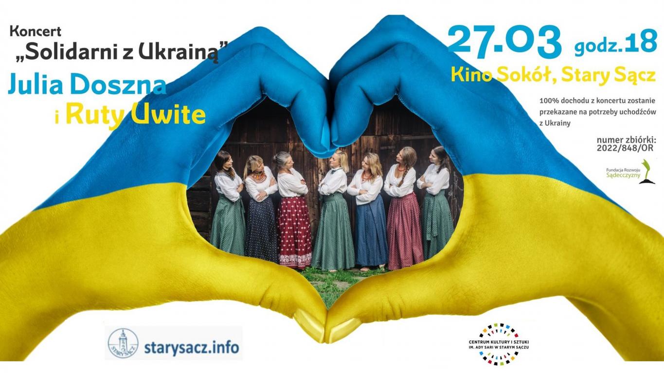 Koncert „Solidarni z Ukrainą” 